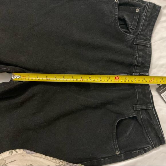 PrettyLittleThing Black High Rise Mom Jean 12 NEW Classic Preppy Normcore Casual - Picture 6 of 9